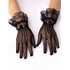 AJC Guantes De Mano Con Encaje Moño Elegantes Vestidos Eventos
