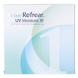 ワンデーリフレアUVモイスチャー38 1日使い捨て コンタクトレンズ 1箱30枚(PWR -3.00)