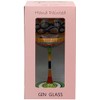Hand Painted Multi-Coloured Pattern Gin Glass, 625ml, Gift Boxed