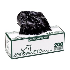 Zero Waste USA 4,000 Premium Dog Waste Station Refill Roll Bags - Up to 40% thicker & stronger than competitor bags - Guaranteed to fit any commercial roll bag dispenser (20 rolls of 200 bags)