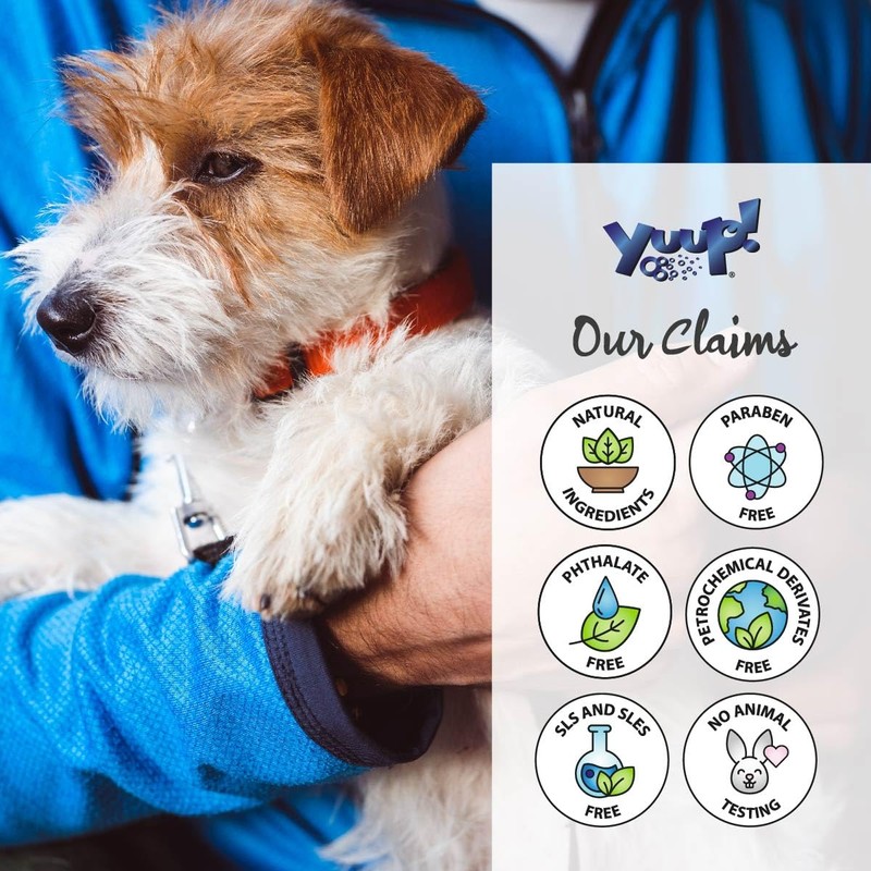 Yuup!® Dog Shampoo for Rough Coat (250 ml) pH Neutral,