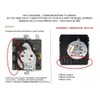 KIT TMD1EM35 DRYER TIMER Model TMD1EM35 + Knob