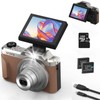 ORDRO 4K Digital Camera for Photography, 64MP Vlogging Camera for