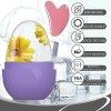 Rodillo Silicón Hielo Para Masaje Facial Reutilizable