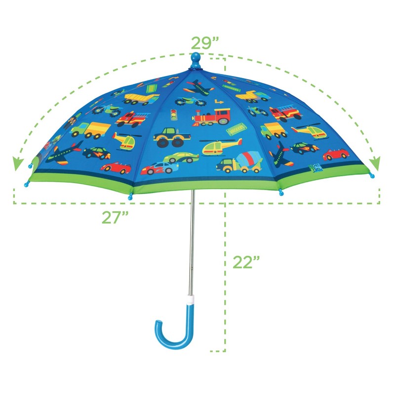 Stephen Joseph Unisex Child Kids' Umbrella, TRANSPORTATION