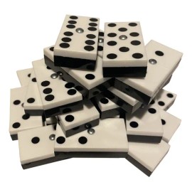 Domino Juego De Mesa Clasico 28 Fichas Con Estuche