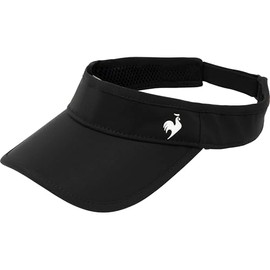 Cox Sportif FANAIR Visor, Breathable, Sweat & Dry, Classic, Logo Embroidery, Training & Tennis Women's, BKWH (LN5SCP50L)