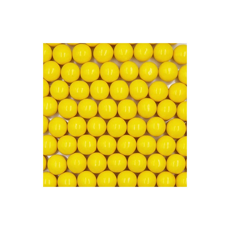 Smarty Stop Every Color 1" Gumballs (Yellow, 1 Pound (Pack