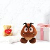 Ainvliya Super Bro Plush Cuddly Toy, 12 cm Goomba Plush