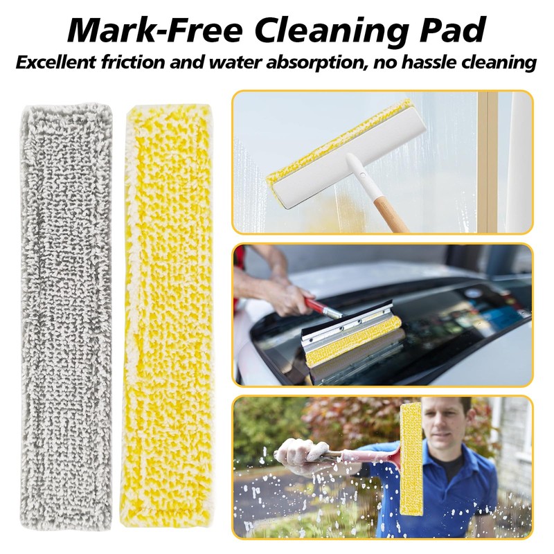 Window Vac Accessories for Karcher WV2 WV5, 7 Pcs Window