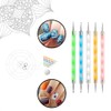SagaSave Mandala Art Dotting Tools, 19 Pieces Mandala Ball Stylus