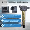 Performance Master Set of 6 Ignition Coils & Pigtail Connector