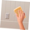 WOONEKY 3pcs Textured Wall Repair Sponge Removable Cleaning Sponges for