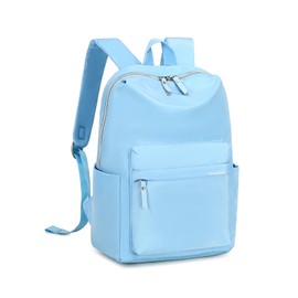 Pomelo Best Backpack with Laptop Compartment for Men and Women, Daypack, Lightweight Backpack for Travel, University, Leisure, Sports and Luggage, blue, Classic