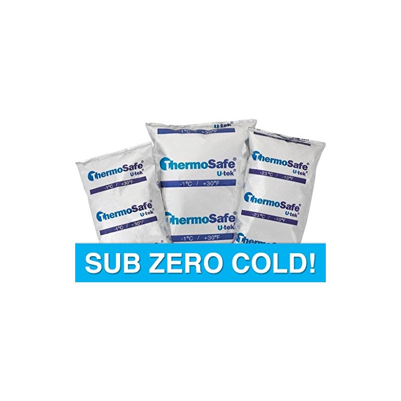 ThermoSafe U-tek 420 Phase Change Material Gel, -23°C Temperature, 7.5"