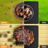 50X38 Inches Under Grill Mat, 3-Layer Thickened Fire Pit Mat,
