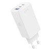 HUNE Huron T65W Dreifach-Ladegerät (2 x USB-C + 1 x