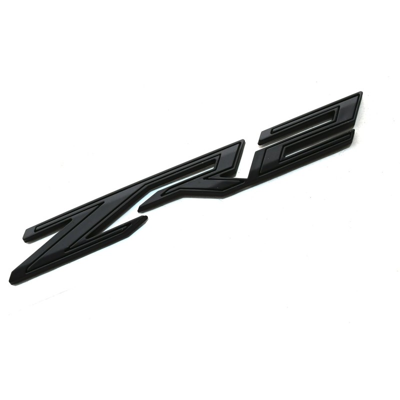 1pc Rear Tailgate ZR2 Emblem Sticker 3D Badge Replacement for