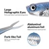 Soft Fishing Lures Fluke Tail Swimbaits Minnow Bait Shad Lure