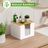 VITVITI Disposable Face Towel Holder Box, Acrylic Facial Towel Container
