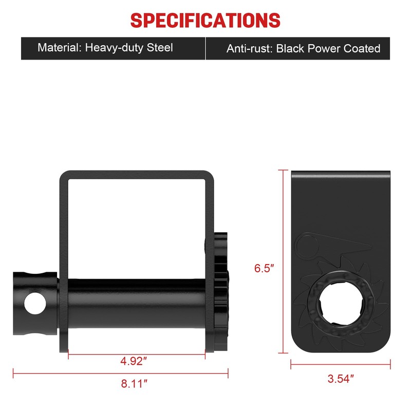 Sliding Winch for Utility Trailer for Flatbed Semi Truck Use