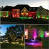 Junview Low Voltage Landscape Lights RGBW LED Well Lights Landscape