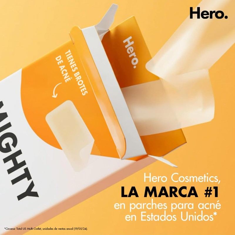 Hero Parches para Acné Mighty Patch Surface, Caja con 10