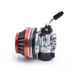 Racing Carburetor 2 Stroke 49cc 66cc 70cc 80cc With Air Filter For 2 Stroke Engine Motorized Bicycle RED