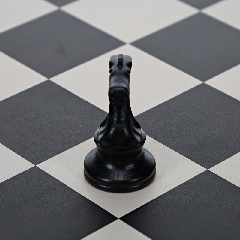 WE Games Replacement Staunton Chess Piece - Dark Knight, Plastic