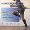 8 Pares Calcetines para Medias de Compresión, Calcetas Elásticas de