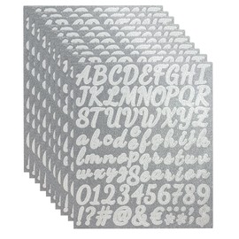 cdxhome - Juego de 720 pegatinas del alfabeto, calcomanías de vinilo impermeables para puerta, hogar, despensa, aula, caja, álbumes de recortes