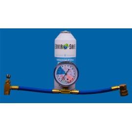 EnviroSafe Industrial 134a Refrigerant Replacement - BEST for Auto - 1 Can w/ Gauge