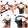 QUARKZMAN Paracord Handle, Water Bottle Handle Strap, Paracord Cap Strap,