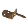 Braid Fence Brackets L-Shaped Pack of 20 (Galvanised Steel)
