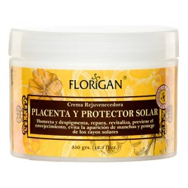 Crema Rejuvenecedora Placenta Y Protector Solar Florigan                                                                                              
