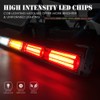 Xprite 36" COB LED Chase Strobe Light Bar, Offroad Safety