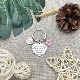 LKJHGF Keyring for women, gift, birthday, idea, gift, ladies, original, gift, girlfriend, colleague, best friend, friendship, son, daughter, sister, brother, colleague, couple,, 5