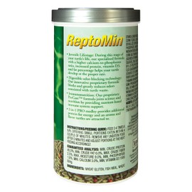 Tetra 77096-00 12 oz Tetrafauna Pro ReptoMin Juvenile Turtle Formula Pellets, Small
