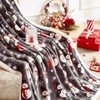 Touchat Sherpa Christmas Throw Blanket, Fuzzy Fluffy Soft Cozy Blanket,