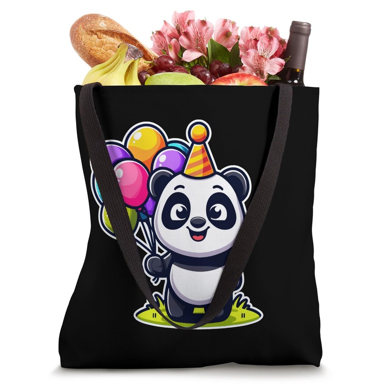Panda Birthday Tote Bag