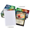 Katomula 100 MTG Card Sleeves with 100 Inner Sleeve, Textured