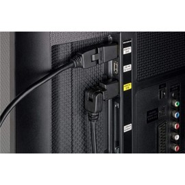 Wentronic 31888-GB 1.5m A-Plug to HDMI+ A-Plug Rotatable High Speed HDMI+ Cable with Ethernet