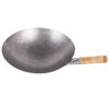Town 14" Heavy Duty Mandarin Wok Silver Carbon Steel Round