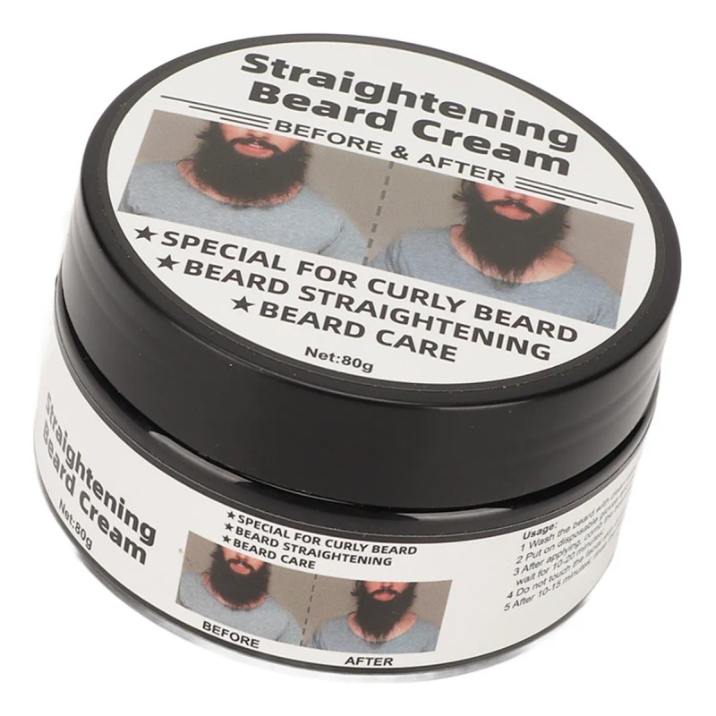 Crema Acondicionadora Para Barba Que Reduce El Encrespamient