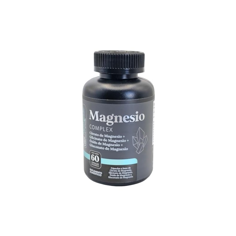 Magnesio Complex | 4 Magnesios Citrato, Glicinato, Gluconato y Óxido