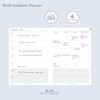 BLOX Academic Planner 2025-26 (Tomato) - large Academic desk 2025-26
