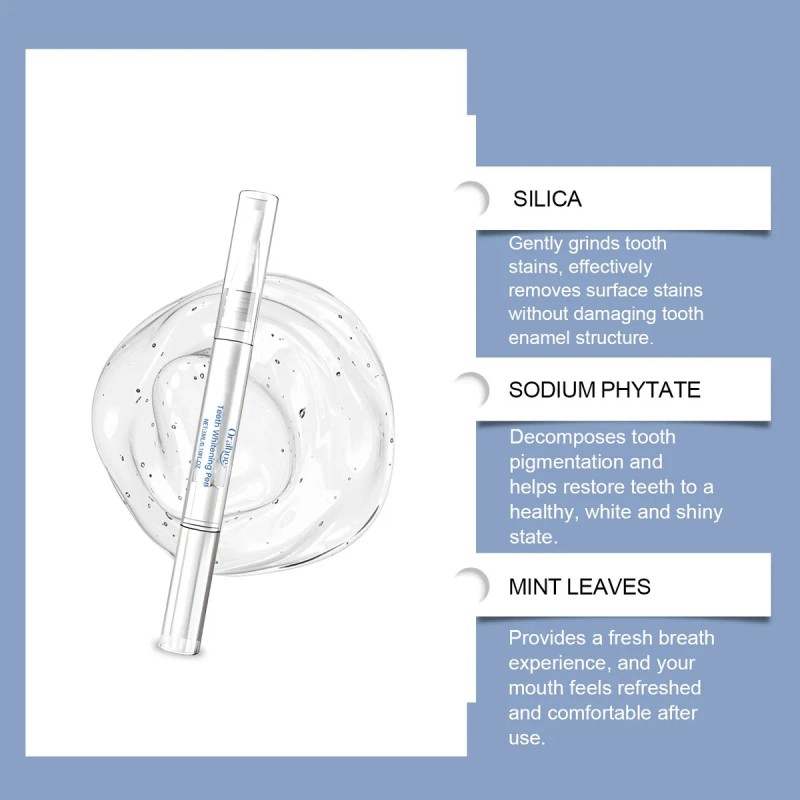 Lápiz Blanqueador Dientes Elimina Manchas Limpiador Dental