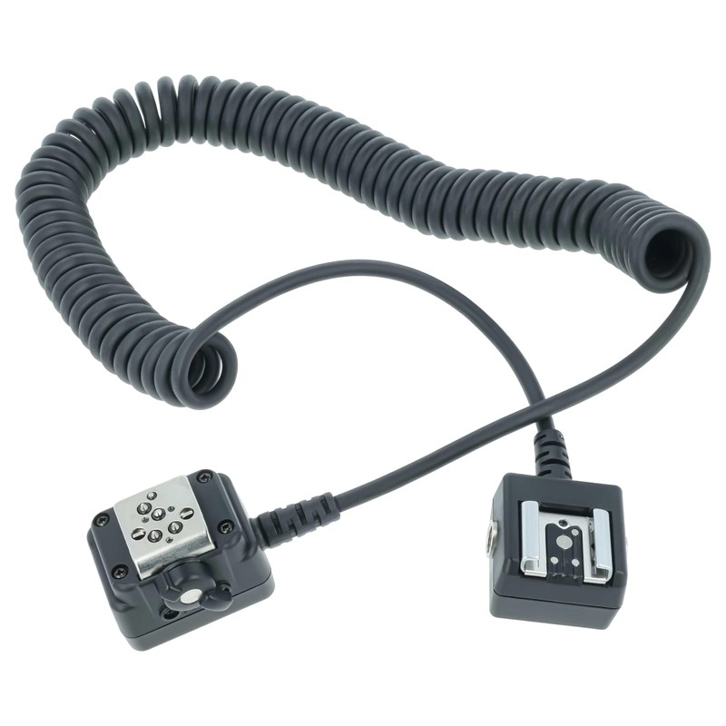 vhbw TTL flash cable for camera Nikon F6, D3, D4,