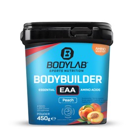 Bodylab24 Bodybuilder EAA Peach 450g,