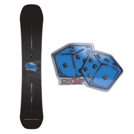 Stompgrip Premium Snowboard Stomp Pad | Dice | Vice Collection | 3D Decal | Blue